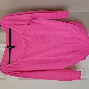 Torrid Off-Shoulder Lt Weight French Terry
Sweatshirt Knockout Pink 3X